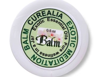 Exotic herbal balm curealia, yoga, meditation, general healing