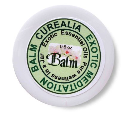 Exotic herbal balm curealia, yoga, meditation, general healing