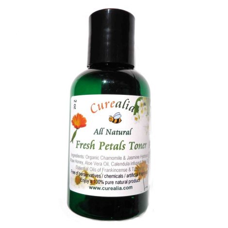 facial toner, all natural toner, face cleanser, regenerating toner, curealia natural