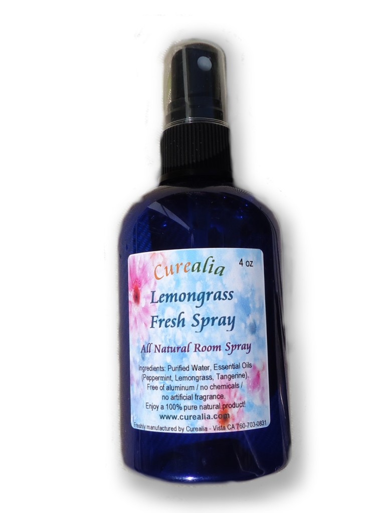 Lemongrass Fresh Room Spray Curealia
